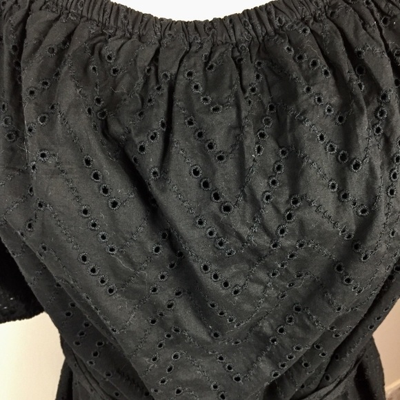NWT, GAP Black Summer Eyelet Dress size XS - Picture 7 of 7